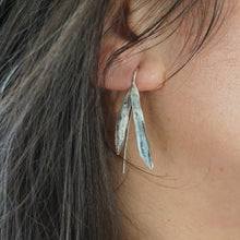 Load image into Gallery viewer, Double Leaf Jasmine Earrings
